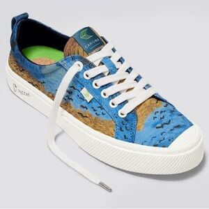 Cariuma Vincent Van Gogh Wheatfield w/ Crows Museum Art Edition Sneakers Sz 9.5